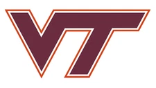 Virginia Tech Hokies NCAA Weather Resistant Vinyl Die Cut Sticker Decal 01