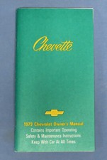 Vintage Original 1979 Chevrolet Chevette Owners Manual - Fully Intact