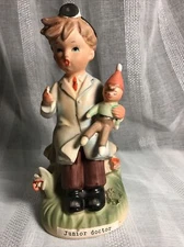ERICH STAUFFER Vintage Arnart Ceramic Statue Junior Doctor Figurine Japan u8543