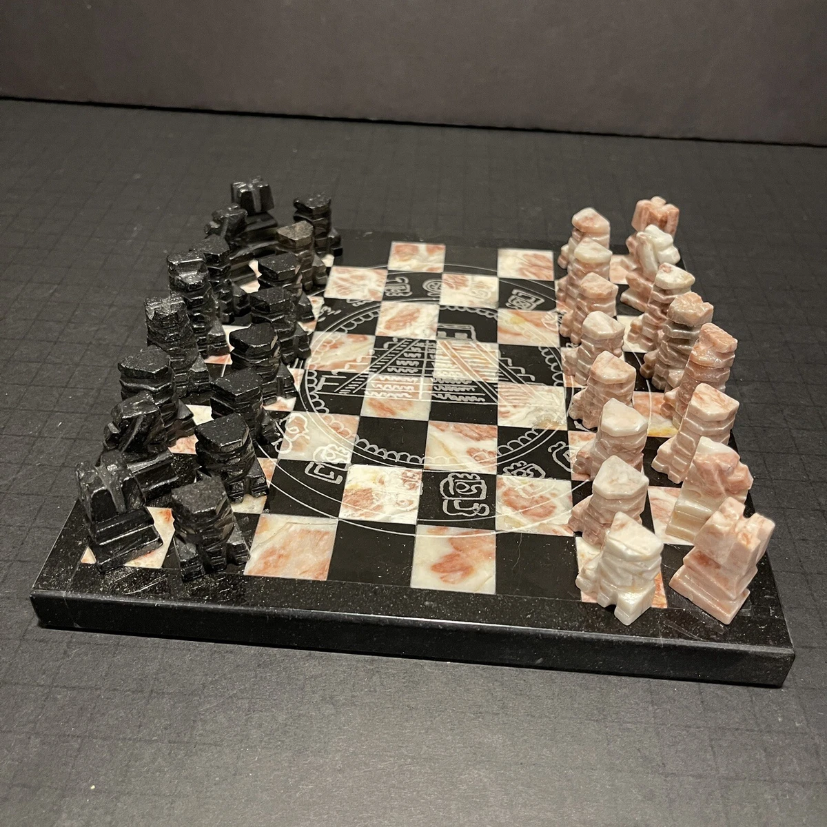 We Games Black And Clear Glass Chess Set : Target