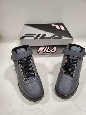 Fila Men\'s F-13 Weathertech Boots/Sneakers dove gray? Amazon.com | Fila Boys F-13 Weather Tech Hiking Boot, White  main image 4