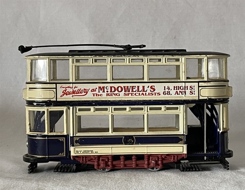 Vintage Corgi 97265 Double Deck Dick Kerr Type Tram Tramcar Belfast Corp Ardoyne