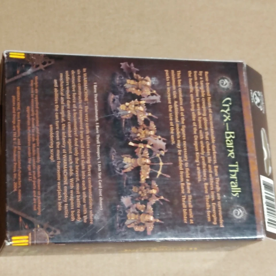 Bane Thralls Cryx  Unit Plastic Miniatures Warmachine - Image 2 of 3