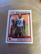 2022 Score Base Rookies Scorecard #362 Perrion Winfrey - Cleveland Browns