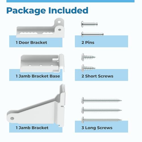 Storm Door Closer Kit Storm Door Closer Bracket Compatible with Andersen/Pell... - Picture 7 of 7