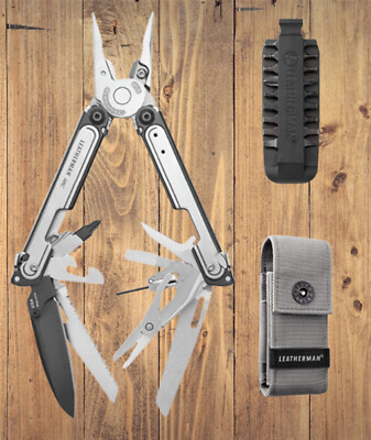 Leatherman Arc Schwarz And Silber - 833076 -bremssattel Vielzweck- 20 Funktionen