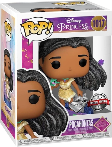 Funko Pop! Vinyl Figure: Disney Princess Pocahontas #1017 Diamond Glitter Exclus
