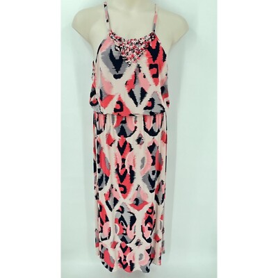 strapless open back dress Banana Republic Women's Pink Halter Maxi Dress V-Neck Tie Neck Pleated