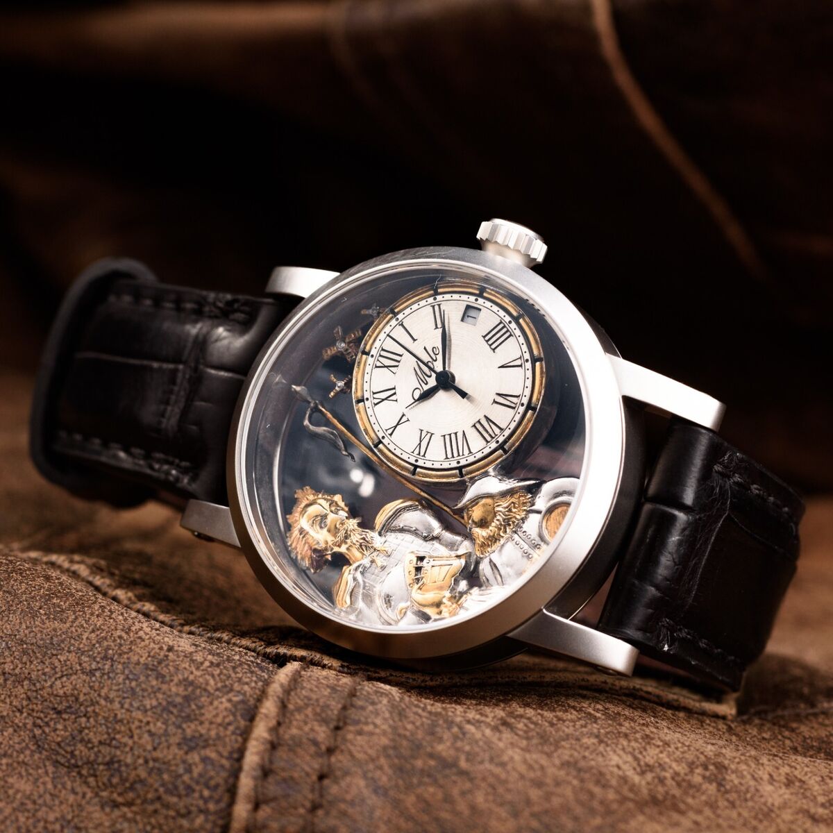 ETA 2671 Swiss Made Automatic Mens Watch New Gold Silver 3D Skeleton Engraved | eBay ETA 2671 Swiss Made Automatic Mens Watch New Gold Silver 3D Skeleton Engraved | eBay
