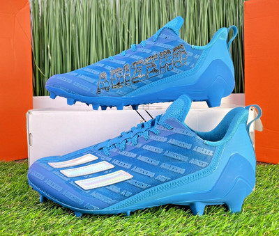 Adidas Adizero Big Mood Blue Ice Freeze Mens Football Cleats GX7892 Size 11.5 | eBay