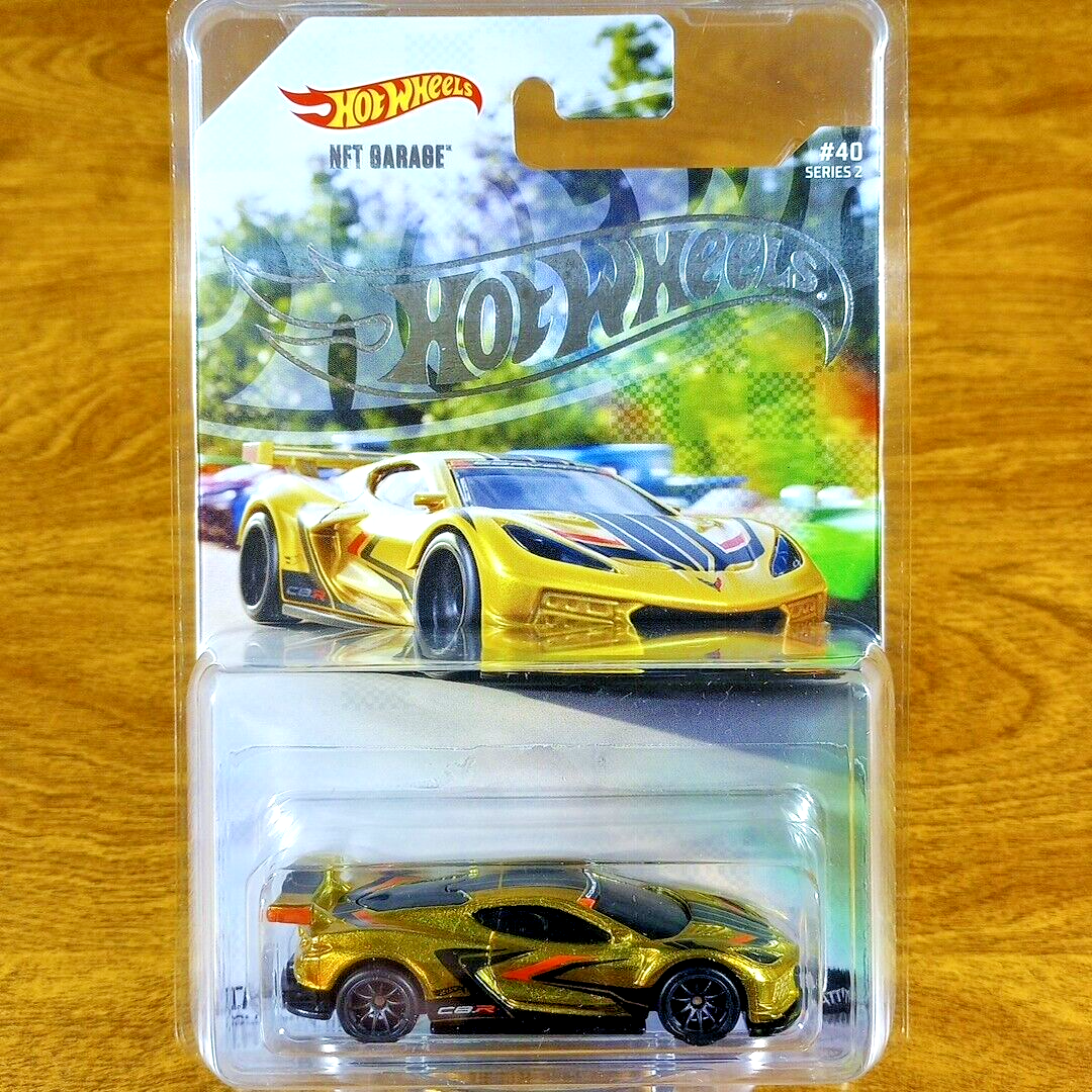 アニメ collector's garage Hot Wheels RLC NFTH Garage Series 2 Chevrolet Corvette C8.R 1 of