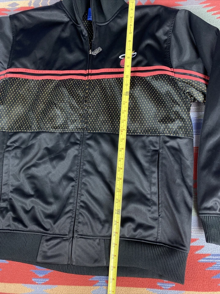 UNK NBA Blue Label Miami Heat Bomber Jacket Track Mens Sz XL - Image 4 of 4