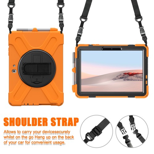 Shockproof Hand Strap Stand Case Cover for Microsoft Surface Go/Go 2/Go 3/Go 4 - Picture 70 of 86