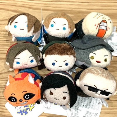Biohazard Resident Evil Leon Chris Mini Plush Mascot Capcoron Set of 9