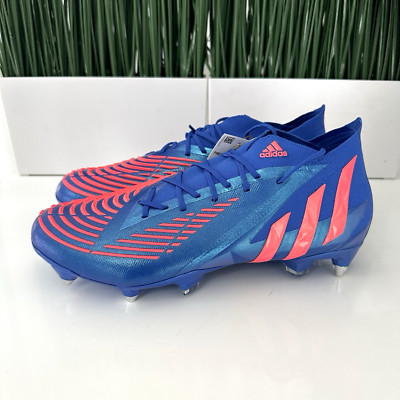 Adidas Predator Edge .1 SG NBY Soccer Cleats Blue Mens Size 7/ Womens Size 8