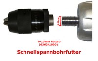 "Metabo Schnellspannbohrfutter Futuro Bohrmaschine 3/8\" 24 Unf 0-13Mm (636341000)"