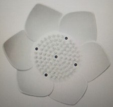 Lotus Flower Soap Dish  Soft white 
