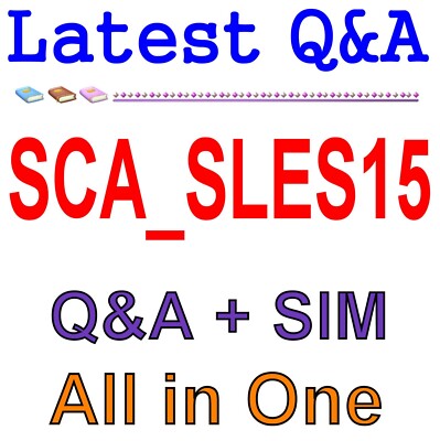 SUSE Linux Enterprise Server 15 SCA_SLES15 Exam Q&A