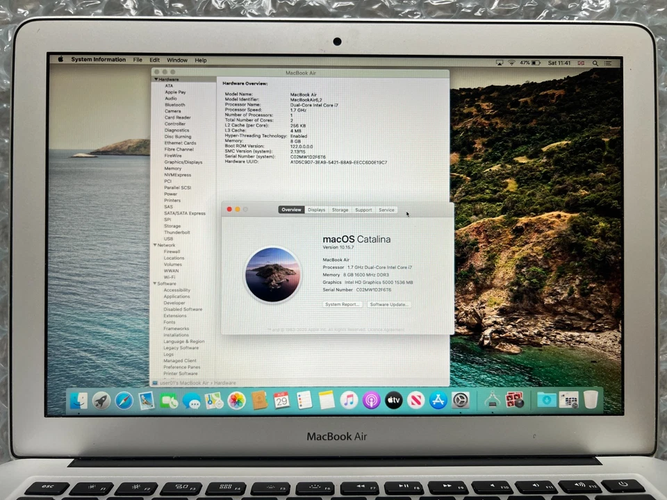 Apple MacBook Air 13" 2013 · i7 · 8GB · 256GB, photo 3 of 5