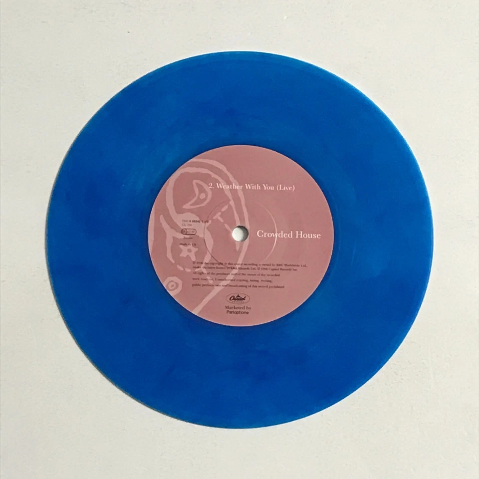 Crowded House - Don't Dream It's Over (On Blue) 7" Vinyl Record - CL 780 EX/EX - Image 4 of 4