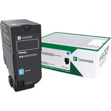 Lexmark Cyan Return Program Toner Cartridge