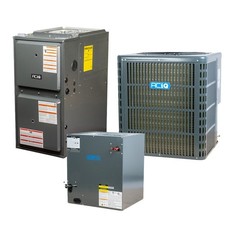 ACiQ 4 Ton 14 SEER2 96% AFUE 80,000 BTU Ultra-Low NOx Furnace & AC System - R...