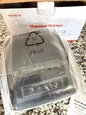MUNBYN WiFi POS Receipt Printer, 80mm Thermal Receipt Printer with USB/LAN/RS232