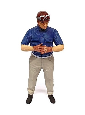 1/18 Scale - Juan Manuel Fangio Painted Resin Figure Model