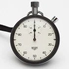 Heuer stopwatch 408.213, 1973, 30 mins, 1/100 minute
