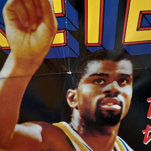 Magic Johnson’s Basketball Poster “Basketball The Way The Pros Play” Folded - Picture 2 of 7
