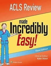 ACLS Review Made Incredibly Easy - Paperback, by Lippincott Williams & - Good