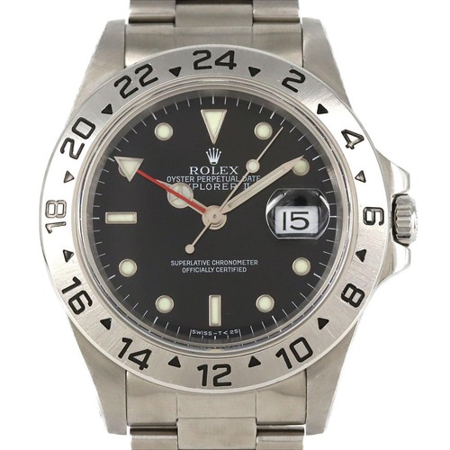 Authentic Rolex Explorer II 16570 Stainless Steel Mechanical Automatic ...