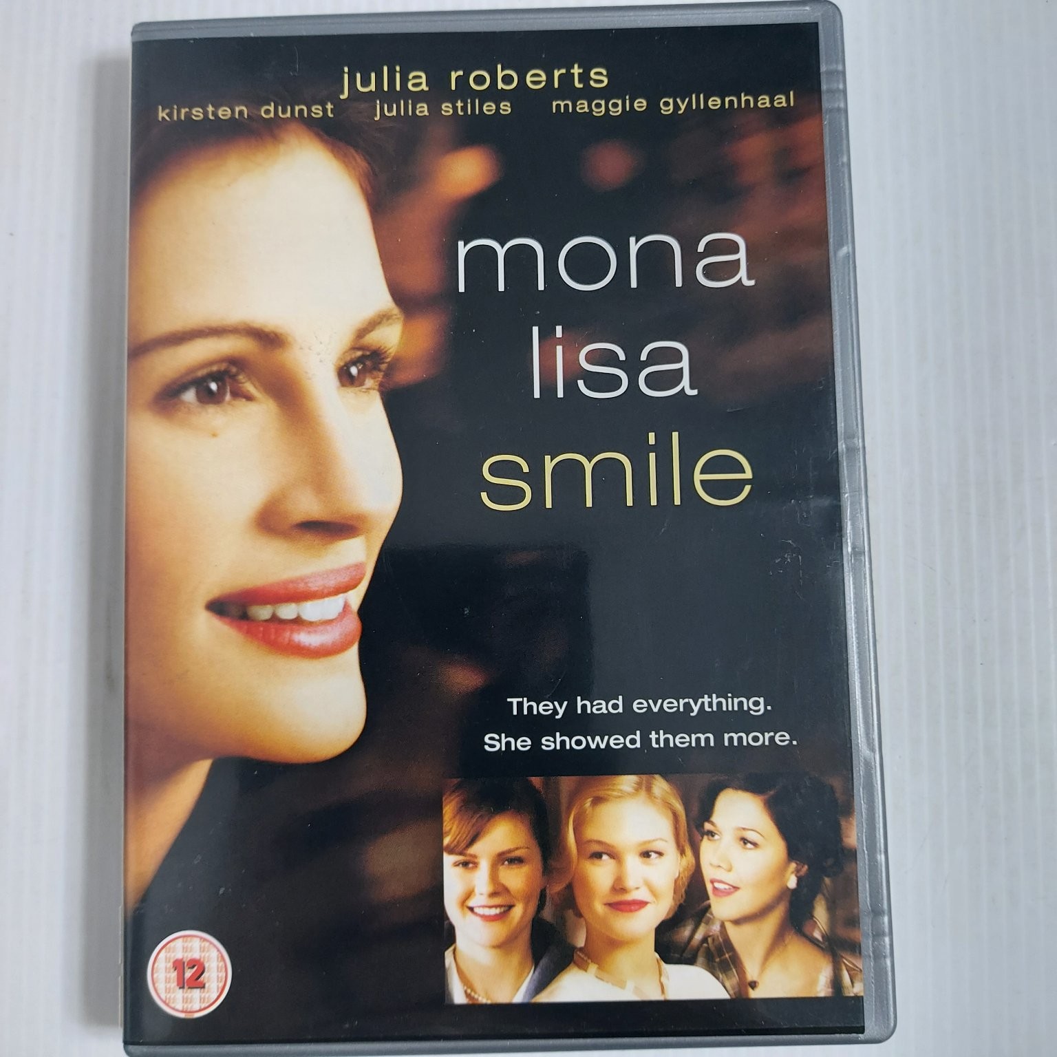 Mona Lisa Smile DVD 2003 Julia Roberts Kirsten Dunst Special Features PAL