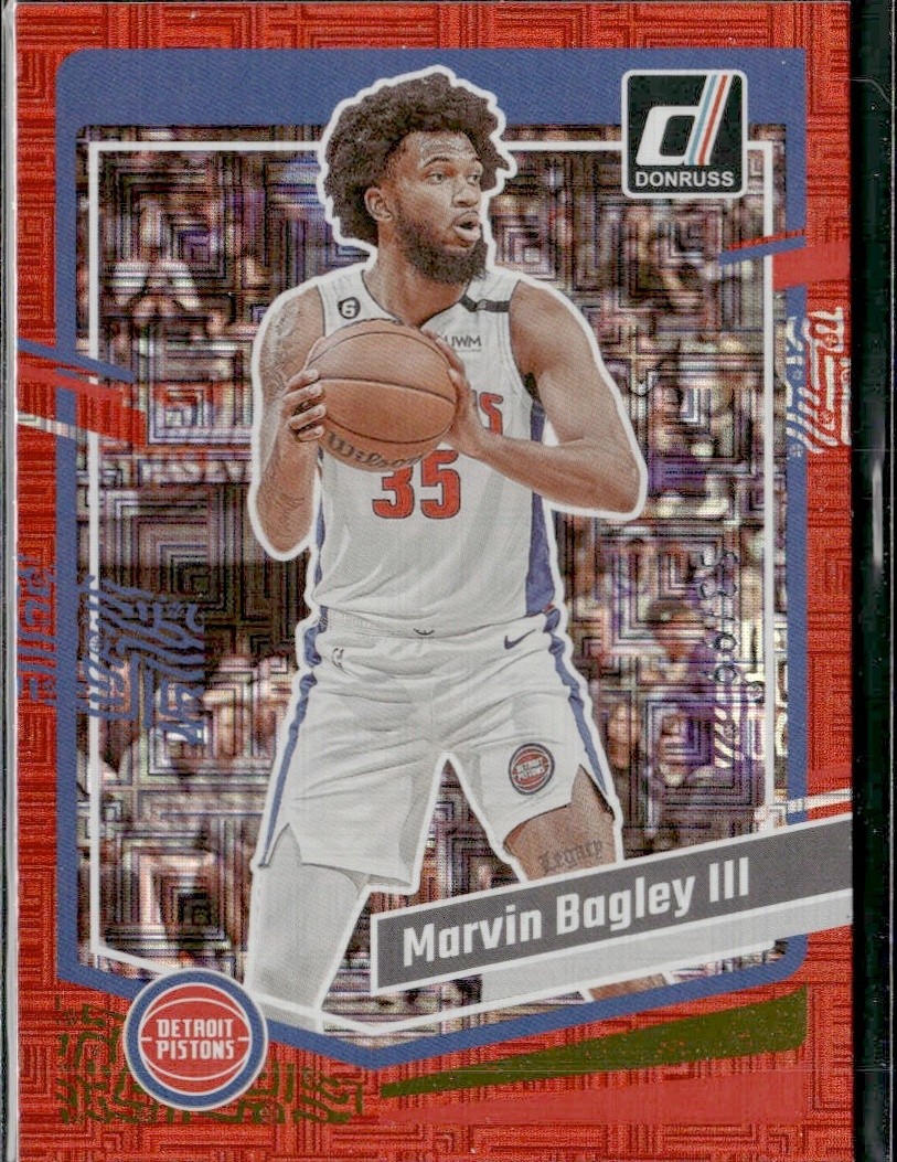 2023-24 Panini Donruss Marvin Bagley III #105 Red Choice /99