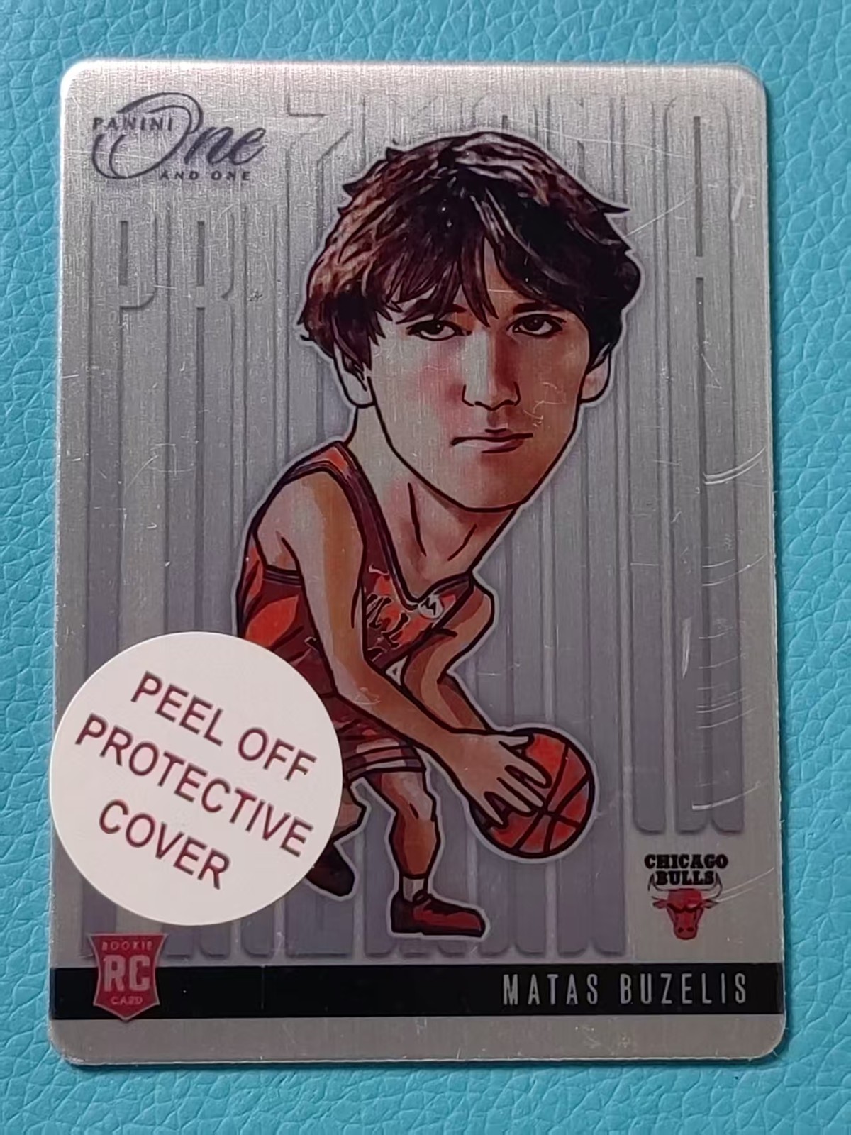 Matas Buzelis 2024-25 Panini One And One Prizmania SSP Case Hit RC Bulls #17