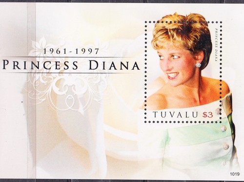 TU TUVALU 1135 LADY DIANA MEMORIAL