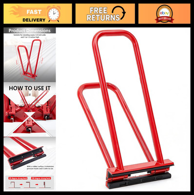 Heavy Duty Hand Seamer for Lock Stand Seam Roofing Tool with Rubber Grommets FSH