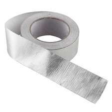 Aluminum Foil Heat Wrap Adhesive Exhaust Manifold Heat Tape 2" x 25M