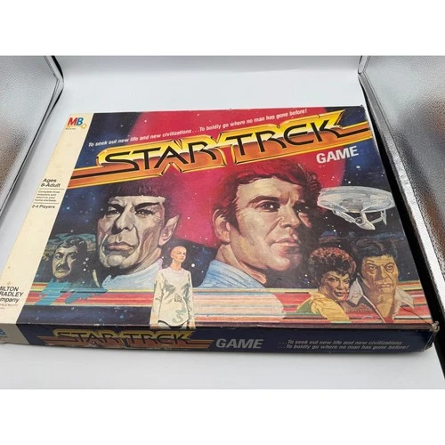 Vintage 1974 Star Trek Game Milton Bradley 4913 Board Game Original Series