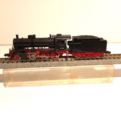 BR 54 1556 DB VINTAGE III MINITRIX 12902 STEAM LOCOMOTIVE (G930)