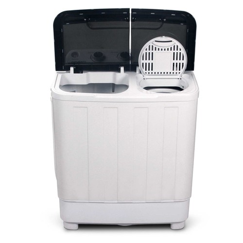 Devanti 5kg Mini Portable Washing Machine Twin Tub Spin Camping Caravan Outdoor - Picture 4 of 9