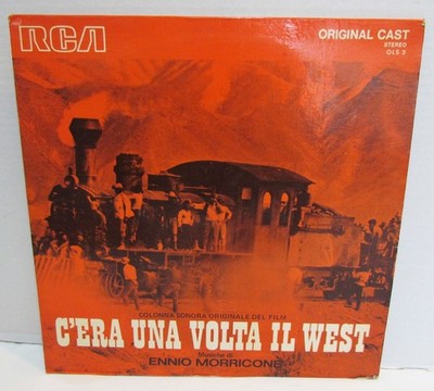 ENNIO MORRICONE C'ERA UNA VOLTA IL WEST OST LP RECORD ALBUM RCA STEREO OLS-3