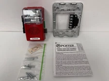 POTTER ELECTRIC SIGNAL CO HS-24WR-WP HORN/STROBE WALL RED OUTDOOR ALARM NEW