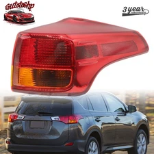 Right Passenger Side Tail Light For 2013 2014 2015 Toyota RAV4 Outer Brake Lamp