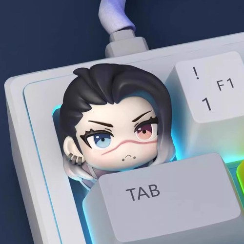 Valorant 3D Character Design Keycap Cute Collectible Gaming Gift Jett Sage Gekko - 第 6/30 張圖片