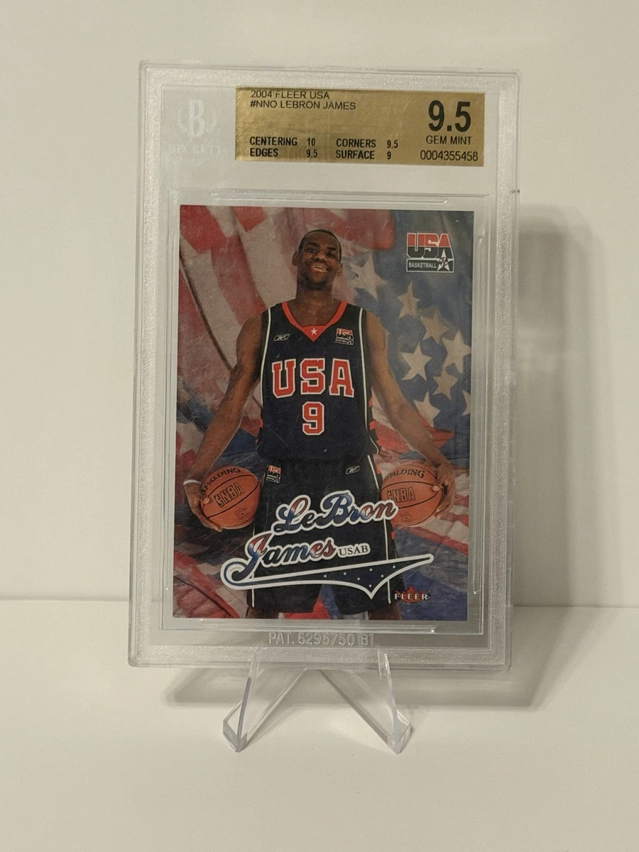 LeBron James Beckett Grading Services (BGS) Original Grade 9.5