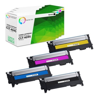 TCT 4PK CLT409S Color Toner Cartridge Set For Samsung CLP310 CLP315 CLX3170