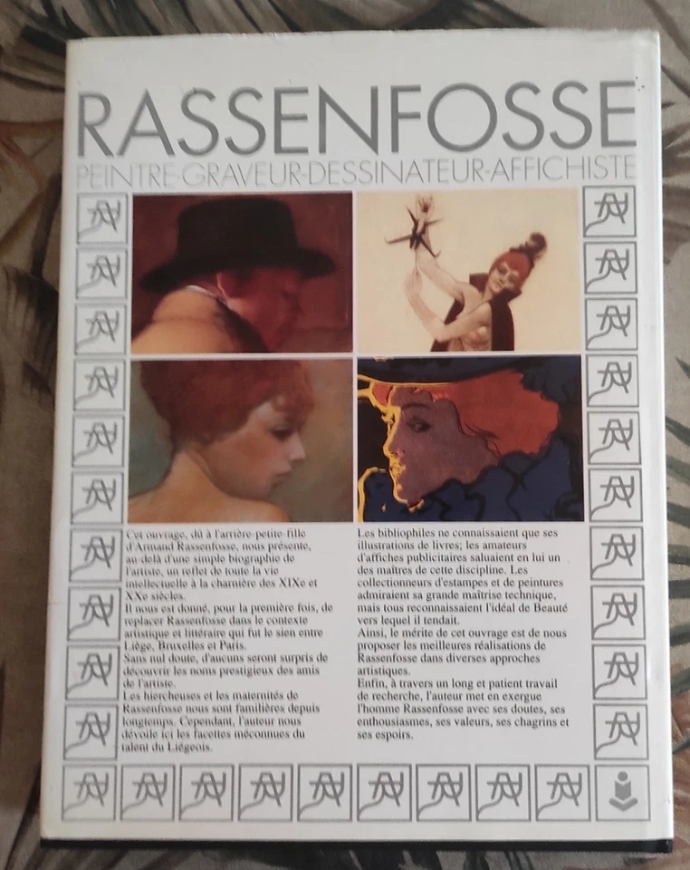 RASSENFOSSE Peintre - Graveur - Dessinateur - Affichiste Editions du Perron 1989 - Photo 2/4