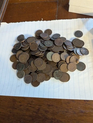 165 Indian Head Pennies. All In Circulated Condion. Various Dates.