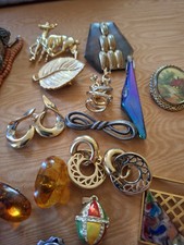 Lot De Bijoux Fantaisie - Environ 140 Grammes - Occasion (métaux Divers)